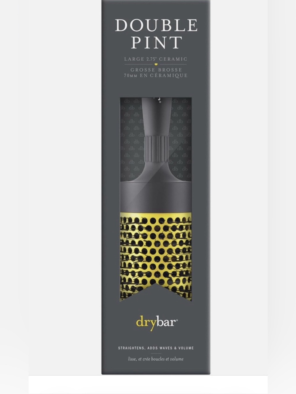Drybar Double Pint Ceramic Round Brush - Ret $42